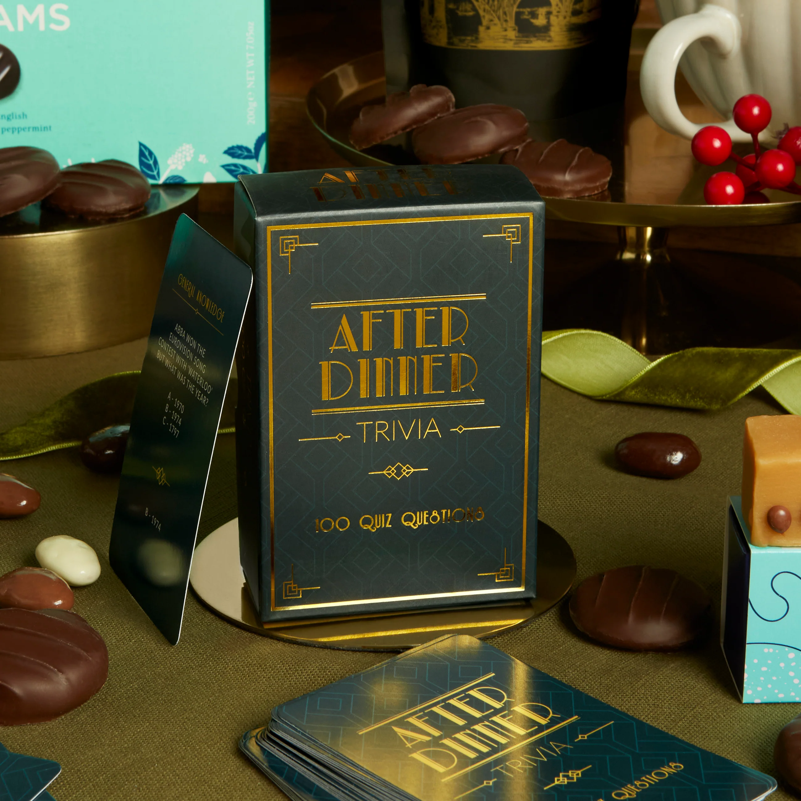 After-Dinner Trivia & Treats Christmas Hamper - Image 4