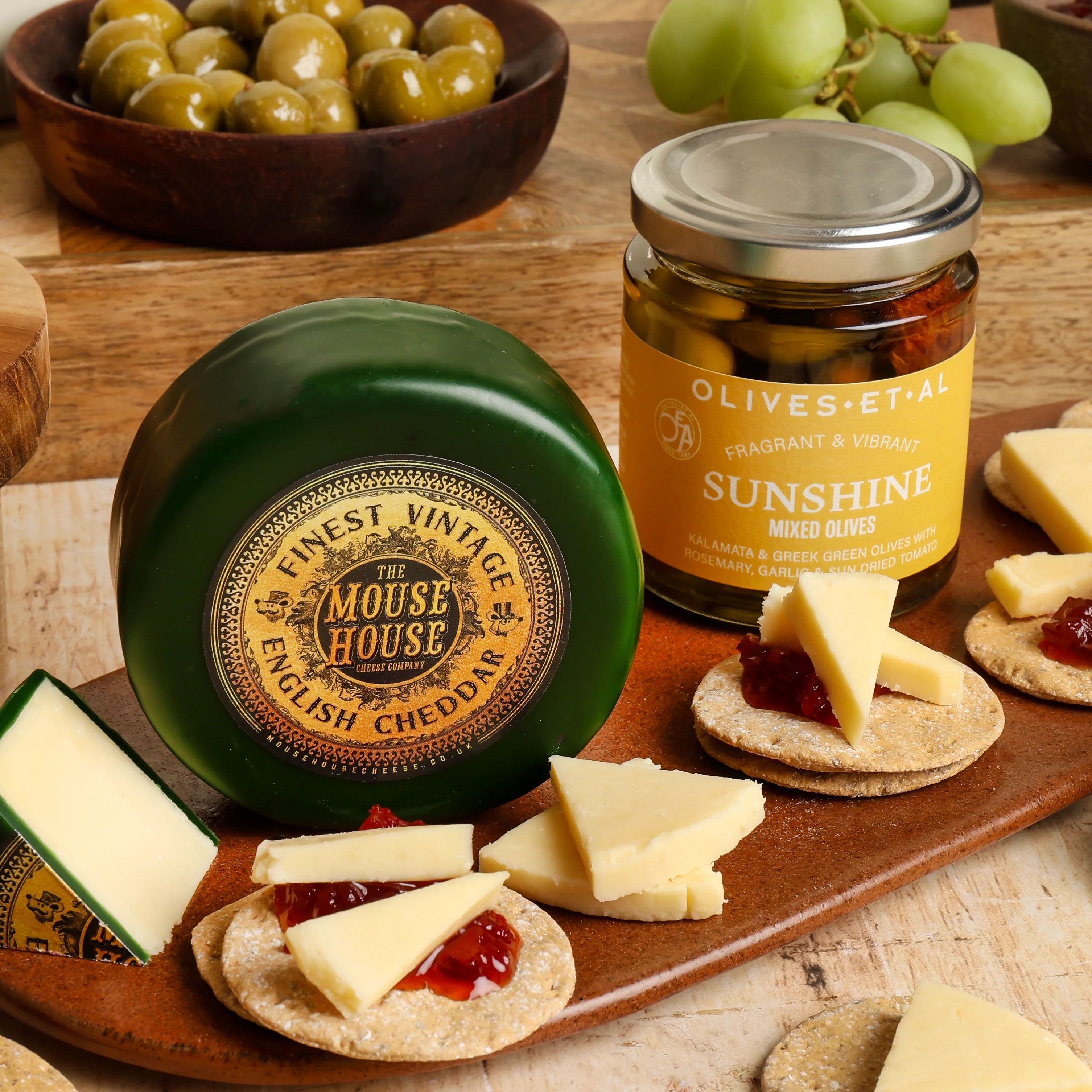 Gourmet Cheese and Wine Gift Box - Image 4