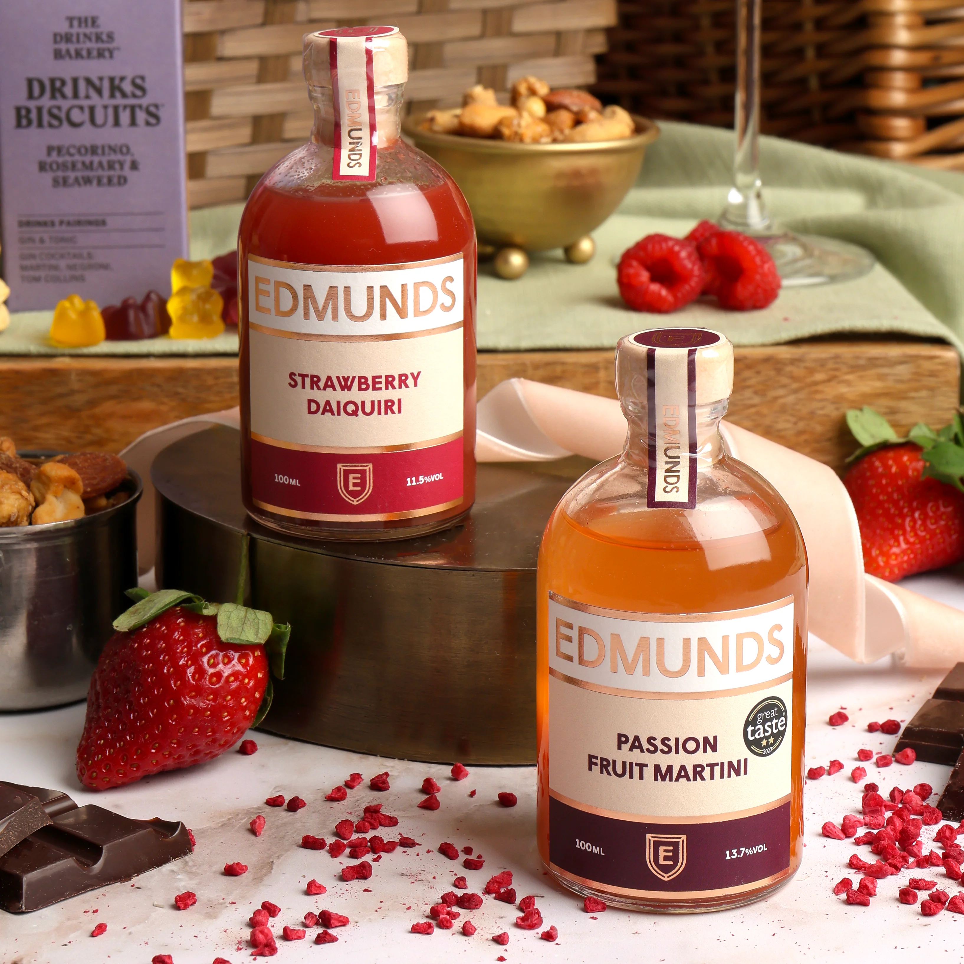 Luxury Cocktail and Treats Hamper - Image 3