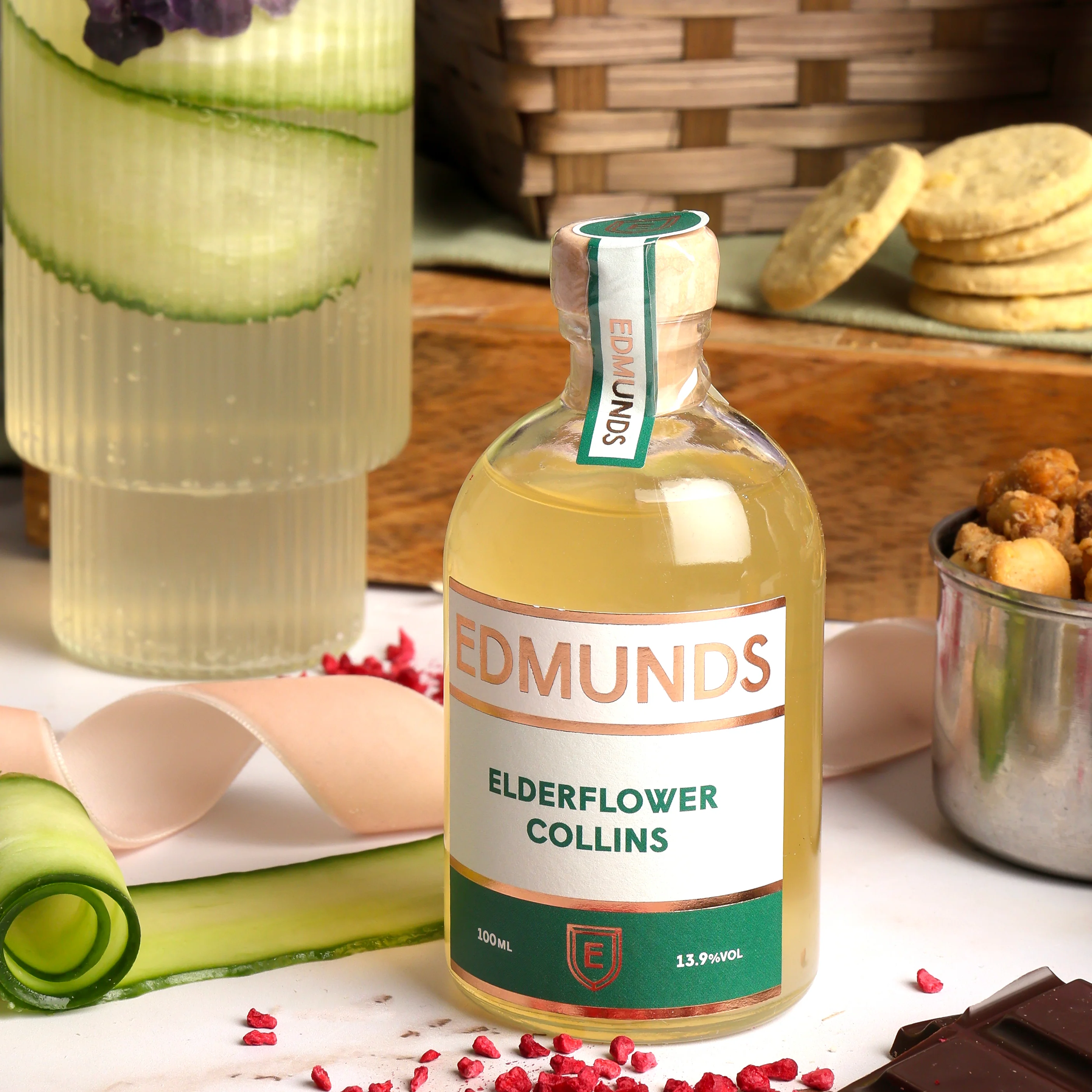 Luxury Cocktail and Treats Hamper - Image 4