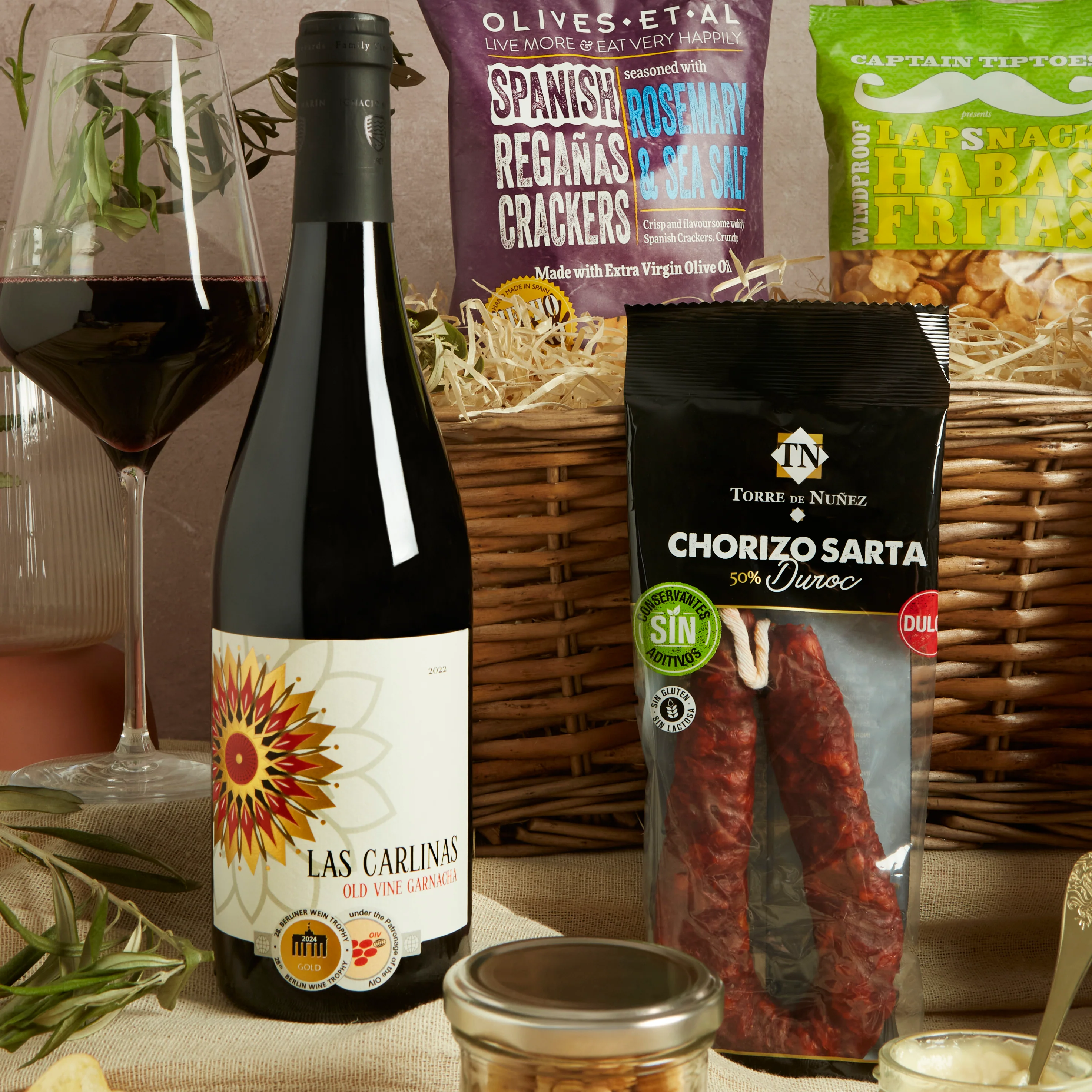 Spanish Tapas Food & Wine Hamper - Image 3